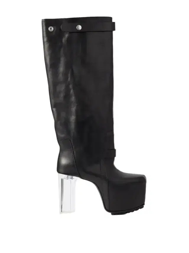 Rick Owens Naska Kiss 120 Leather Knee Boots