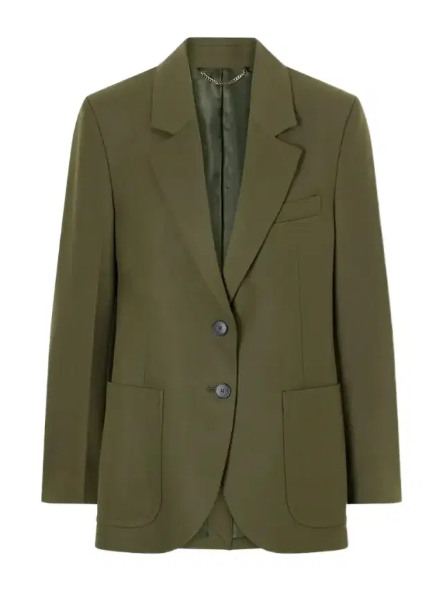 Victoria Beckham Katherine Twill Blazer