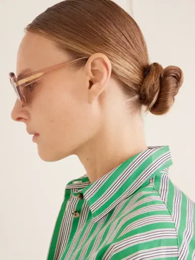 Loewe Oval Slim Oval-frame Acetate Sunglasses | Thumbnail 5