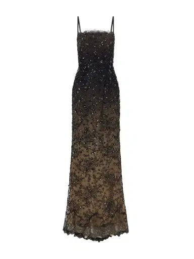 Elie Saab Sequins-embellished Lace Tulle Gown | Thumbnail 1