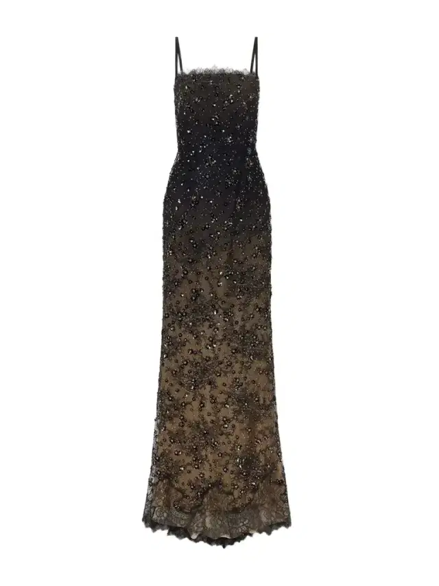 Elie Saab Sequins-embellished Lace Tulle Gown