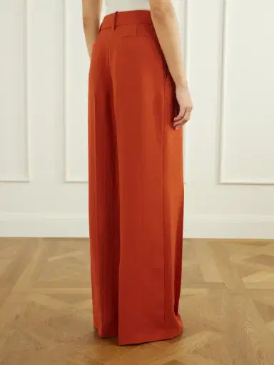 Galvan Roman High-rise Crepe Straight-leg Pants | Thumbnail 4 Galvan Roman High-rise Crepe Straight-leg Pants | Thumbnail 4
