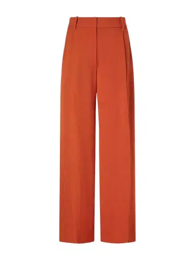 Galvan Roman High-rise Crepe Straight-leg Pants | Thumbnail 1 Galvan Roman High-rise Crepe Straight-leg Pants | Thumbnail 1