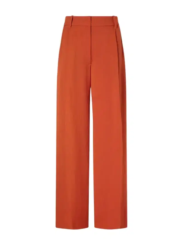 Galvan Roman High-rise Crepe Straight-leg Pants