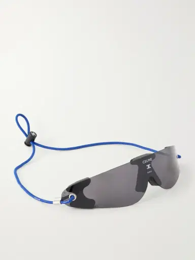 CELINE Eyewear Runner Shield-style Injection Sunglasses | Thumbnail 3