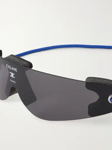 CELINE Eyewear Runner Shield-style Injection Sunglasses | Thumbnail 4