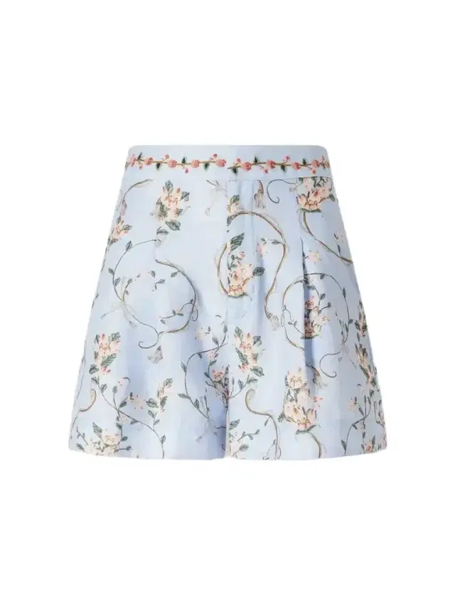 Agua by Agua Bendita Maratea Navegante Printed Linen Shorts