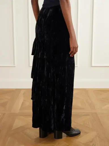 ANNA SUI Velvet Maxi Skirt | Thumbnail 4 ANNA SUI Velvet Maxi Skirt | Thumbnail 4