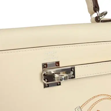 HERMÈS Hermes Kelly Retourne 25 "In & Out" Nata Swift Palladium Hardware | Thumbnail 7 HERMÈS Hermes Kelly Retourne 25 "In & Out" Nata Swift Palladium Hardware | Thumbnail 7
