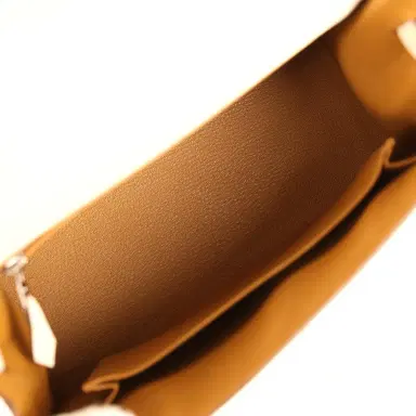 HERMÈS Hermes Kelly Sellier 25 Nata Verso Epsom Palladium Hardware | Thumbnail 8 HERMÈS Hermes Kelly Sellier 25 Nata Verso Epsom Palladium Hardware | Thumbnail 8