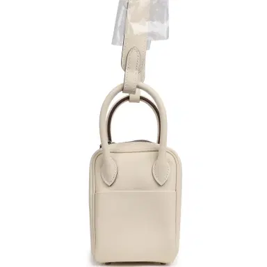 HERMÈS Hermes Mini Lindy Nata Verso Swift Palladium Hardware | Thumbnail 3