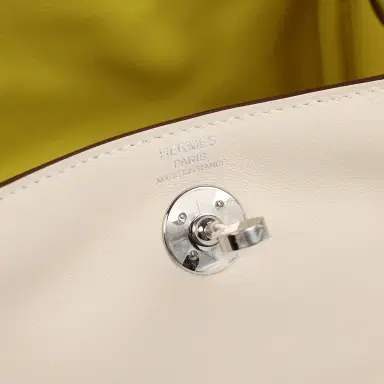 HERMÈS Hermes Mini Lindy Nata Verso Swift Palladium Hardware | Thumbnail 8