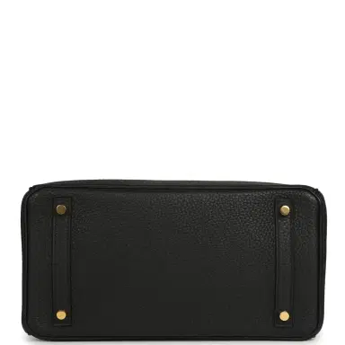HERMÈS Pre-owned Hermes Birkin 30 Black Togo Gold Hardware | Thumbnail 6 HERMÈS Pre-owned Hermes Birkin 30 Black Togo Gold Hardware | Thumbnail 6