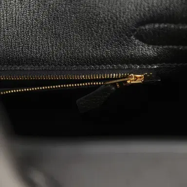 HERMÈS Pre-owned Hermes Birkin 30 Black Togo Gold Hardware | Thumbnail 8 HERMÈS Pre-owned Hermes Birkin 30 Black Togo Gold Hardware | Thumbnail 8