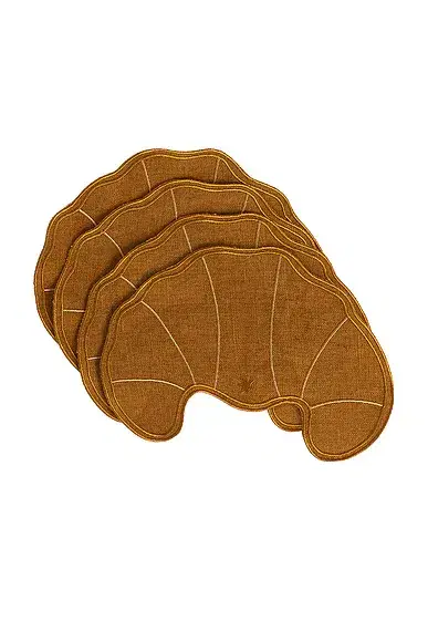 Maison Balzac Croissant Napkins Set Of 4