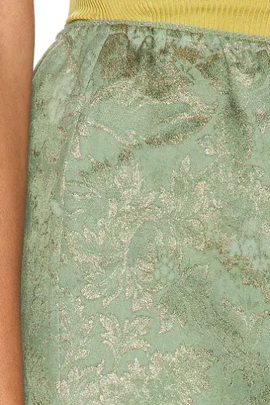 Saint Laurent Floral Jacquard Mini Skirt | Thumbnail 6 Saint Laurent Floral Jacquard Mini Skirt | Thumbnail 6