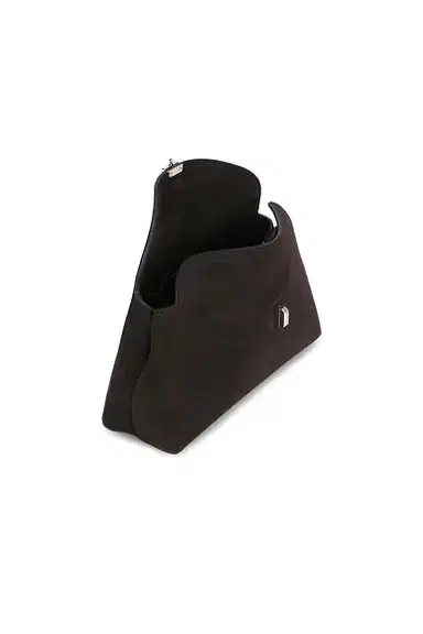 TOTEME T-Lock Suede Clutch | Thumbnail 4 TOTEME T-Lock Suede Clutch | Thumbnail 4