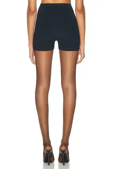 Saint Laurent Knit Biker Short | Thumbnail 4