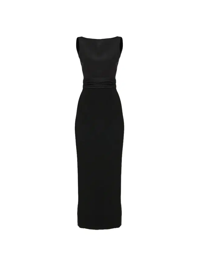 Carolina Herrera Women's Silk Column Midi Dress - Black