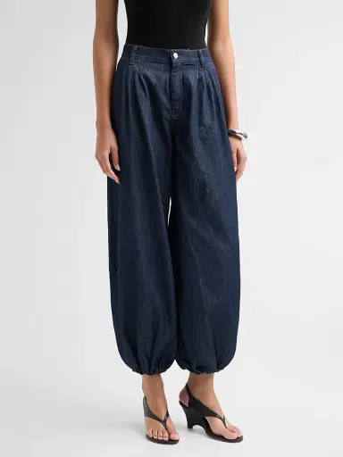 Frame Women's Denim Balloon Jeans - Rinse | Thumbnail 4