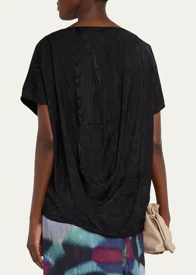 Dries Van Noten Women's Caressa Draped Top | Thumbnail 3