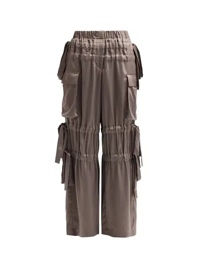 Aknvas Women's Odin Satin Trousers - Steel Grey