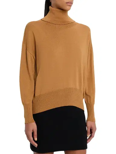 Oh My Goat Women's Turtleneck Merino Wool Sweater | Thumbnail 3 Oh My Goat Women's Turtleneck Merino Wool Sweater | Thumbnail 3