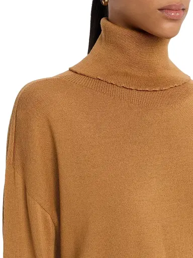 Oh My Goat Women's Turtleneck Merino Wool Sweater | Thumbnail 5 Oh My Goat Women's Turtleneck Merino Wool Sweater | Thumbnail 5