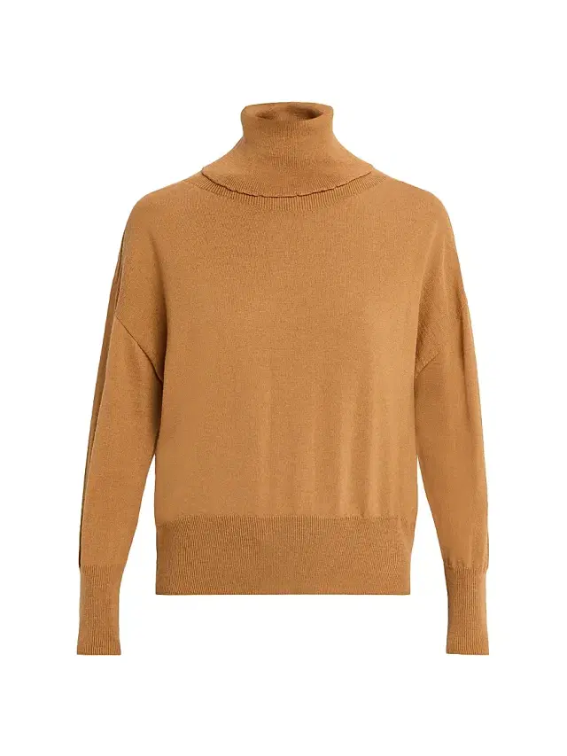 Oh My Goat Women's Turtleneck Merino Wool Sweater