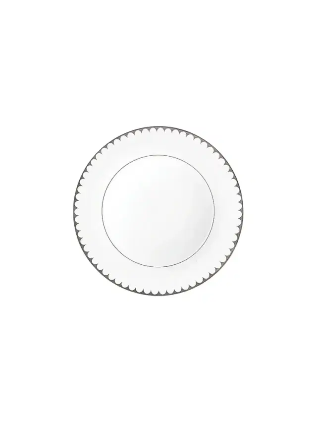 L'Objet Aegean Filet Platinum Dinner Plate