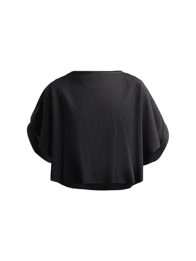 Pleats Please Issey Miyake Women's A-Poc Pleated Draped Top - Black