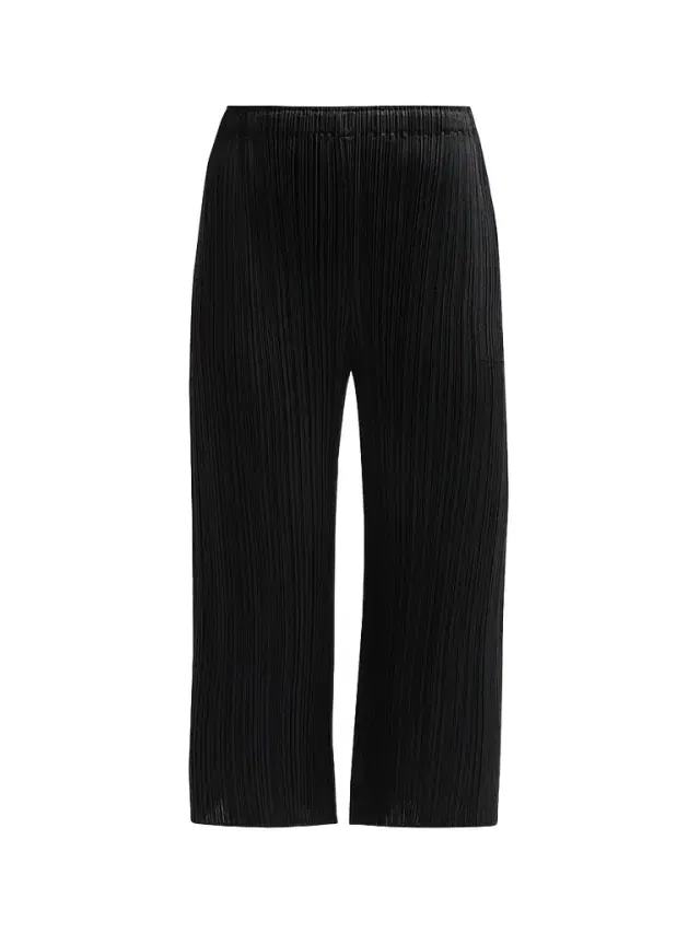 Pleats Please Issey Miyake Women's July Pleated Crop Pants - Black - Size Large