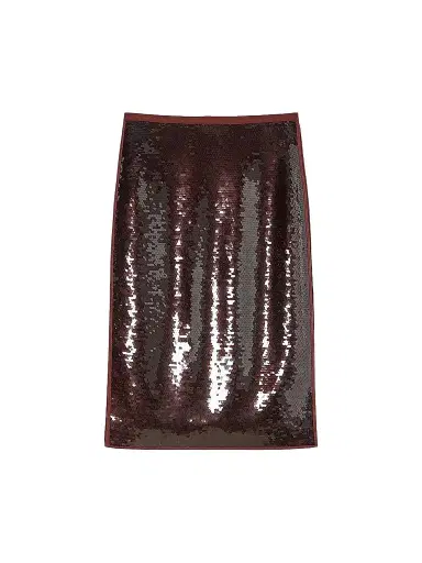Marina Rinaldi Women's Tulle Skirt with Sequins - Brick Red - Size XXL | Thumbnail 1 Marina Rinaldi Women's Tulle Skirt with Sequins - Brick Red - Size XXL | Thumbnail 1