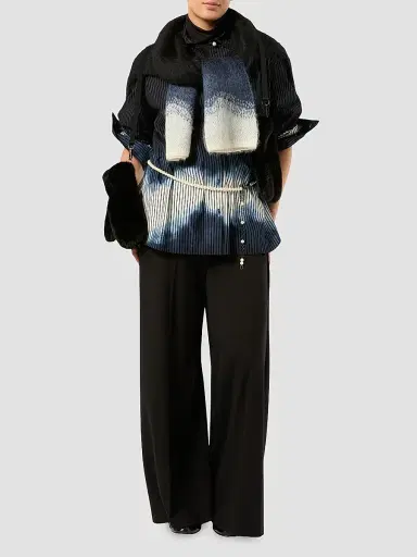 Marina Rinaldi Women's Jacquard Mohair Sweater | Thumbnail 2