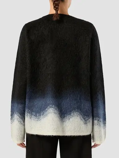 Marina Rinaldi Women's Jacquard Mohair Sweater | Thumbnail 4