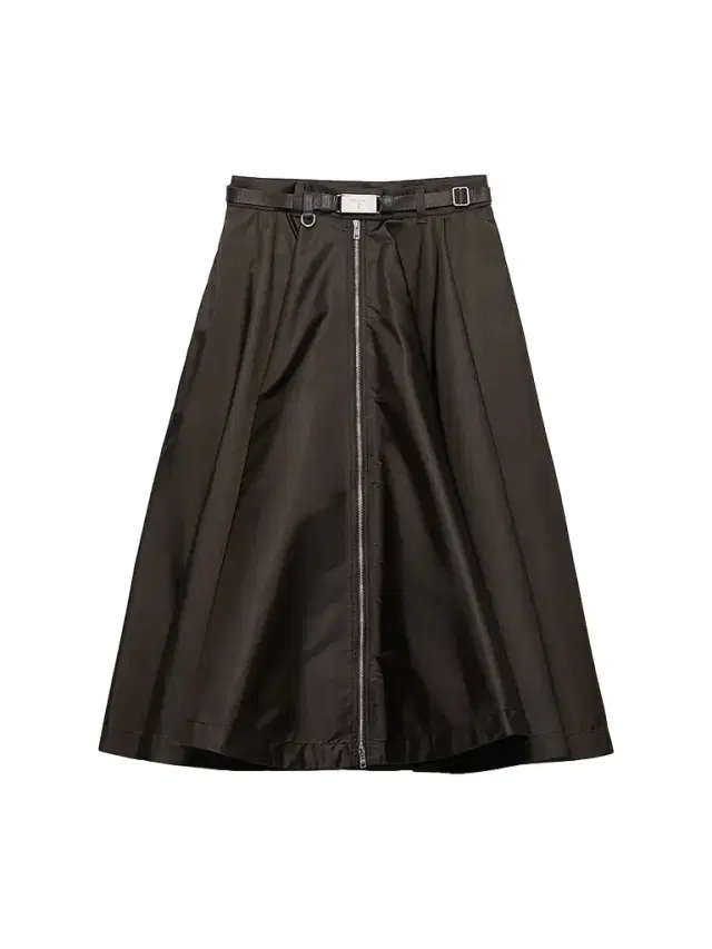 Prada Women's Nylon Skirt - Brown