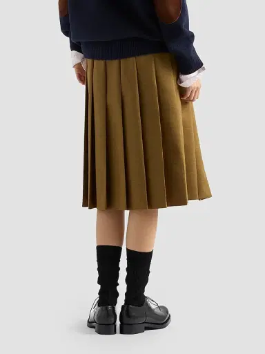 Prada Women's Hopsack Midi Skirt | Thumbnail 5 Prada Women's Hopsack Midi Skirt | Thumbnail 5