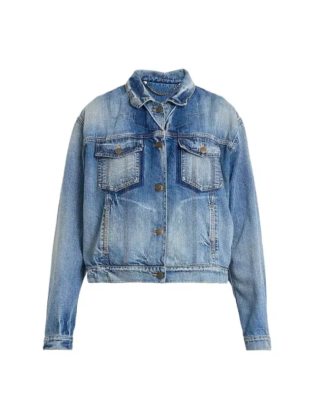 Maison Margiela Women's Faded Denim Jacket - Blue Denim Vintage