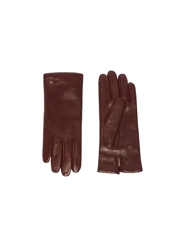 Max Mara Women's Nappa Leather Gloves - Bordeaux
