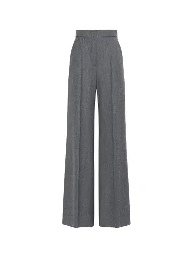 Max Mara Women's High Waisted Wool Trousers | Thumbnail 1 Max Mara Women's High Waisted Wool Trousers | Thumbnail 1