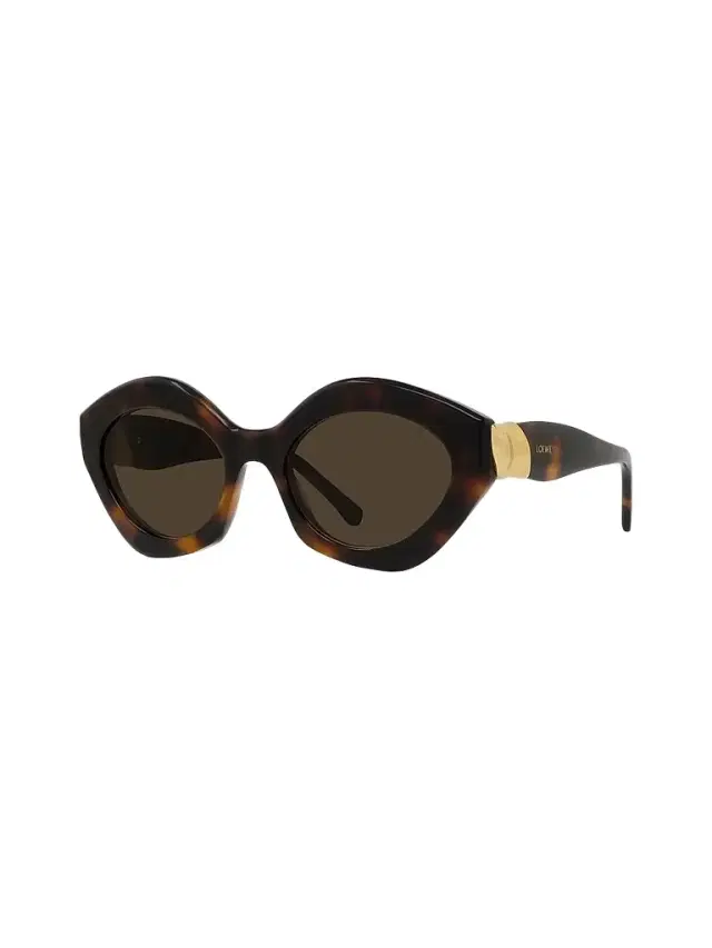 LOEWE Women's Coil 53MM Geometric Cat-Eye Sunglasses - Brown