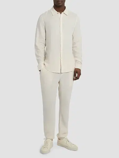 Onia Men's Standard-Fit Linen-Blend Shirt | Thumbnail 2