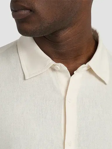 Onia Men's Standard-Fit Linen-Blend Shirt | Thumbnail 5