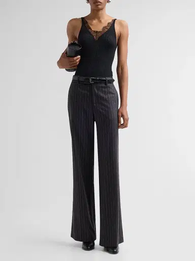 Nili Lotan Women's Aronia Silk Sweater Tank - Black | Thumbnail 2 Nili Lotan Women's Aronia Silk Sweater Tank - Black | Thumbnail 2