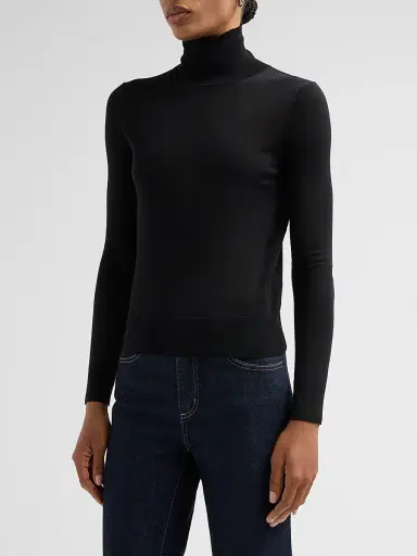 Nili Lotan Women's Larkin Wool Sweater | Thumbnail 4 Nili Lotan Women's Larkin Wool Sweater | Thumbnail 4