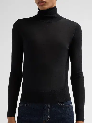 Nili Lotan Women's Larkin Wool Sweater | Thumbnail 5 Nili Lotan Women's Larkin Wool Sweater | Thumbnail 5