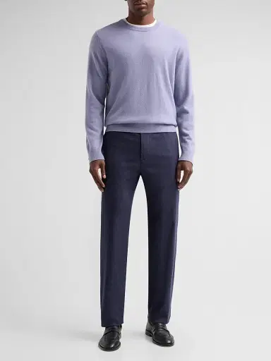 Vince Men's Cashmere Crewneck Sweater | Thumbnail 2 Vince Men's Cashmere Crewneck Sweater | Thumbnail 2
