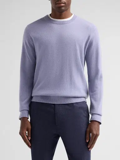 Vince Men's Cashmere Crewneck Sweater | Thumbnail 4 Vince Men's Cashmere Crewneck Sweater | Thumbnail 4