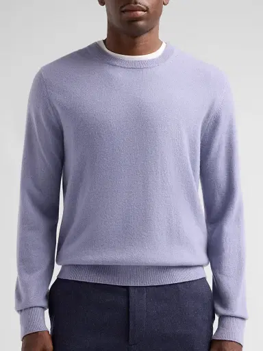 Vince Men's Cashmere Crewneck Sweater | Thumbnail 5 Vince Men's Cashmere Crewneck Sweater | Thumbnail 5