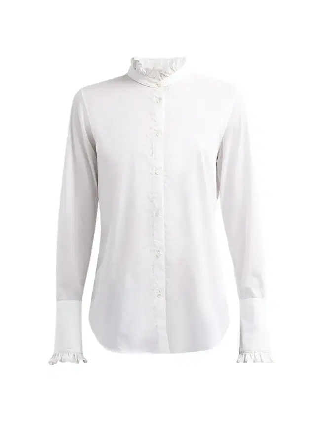 Nili Lotan Women's Elio Cotton Shirt - White